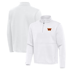 NFL Washington Commanders Antigua Twist Quarter-Zip Pullover Jacket