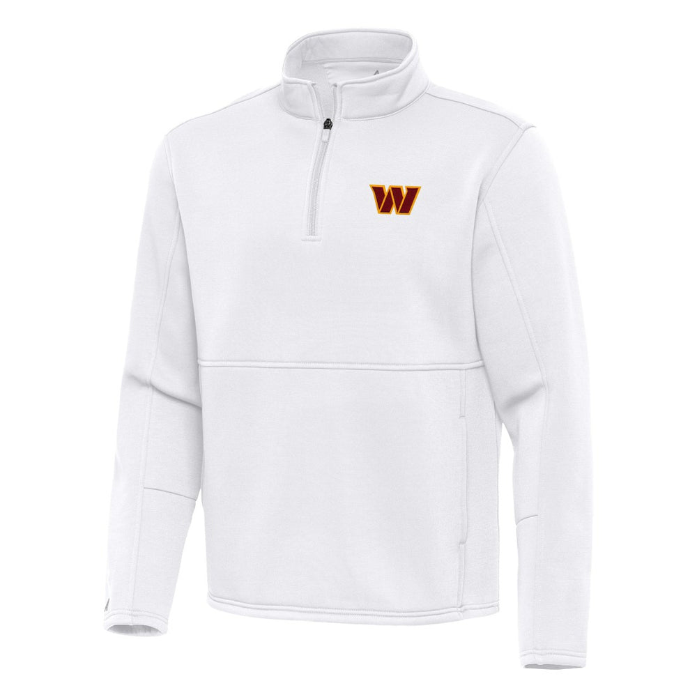NFL Washington Commanders Antigua Twist Quarter-Zip Pullover Jacket