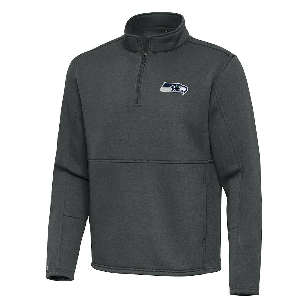 NFL Seattle Seahawks Antigua Twist Quarter-Zip Pullover Jacket