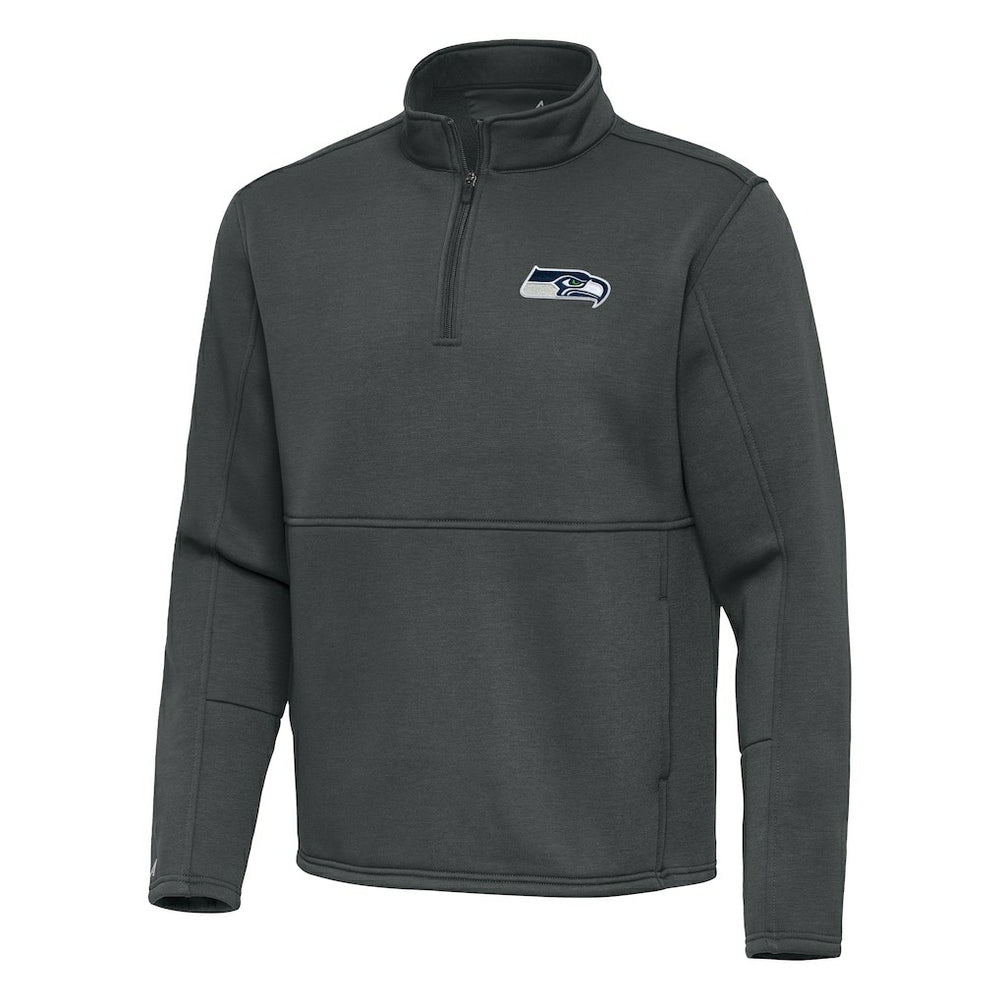 NFL Seattle Seahawks Antigua Twist Quarter-Zip Pullover Jacket