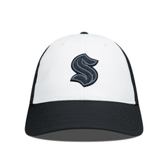 Seattle Kraken Levelwear Endure Nightfall Blackout Patch Unstructured Flex Hat