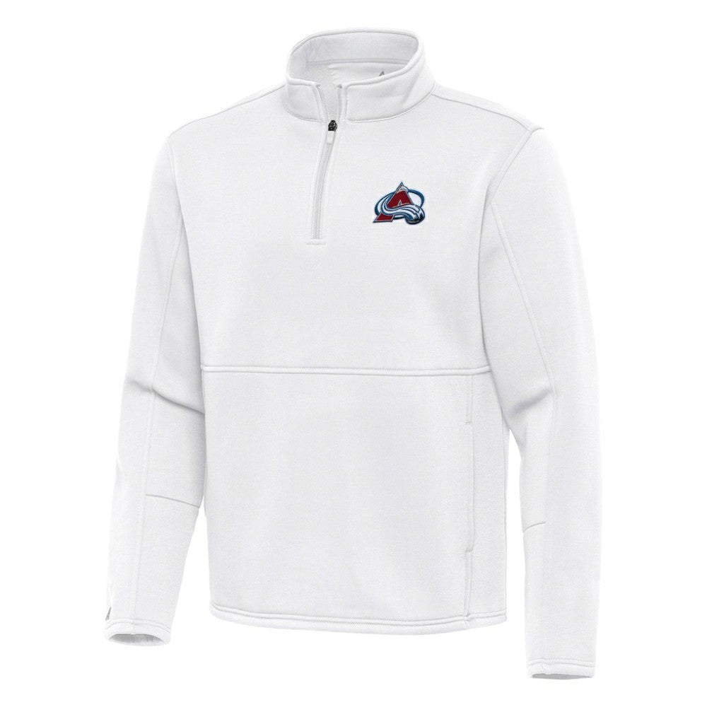 Colorado Avalanche Antigua Twist Quarter-Zip Pullover Jacket