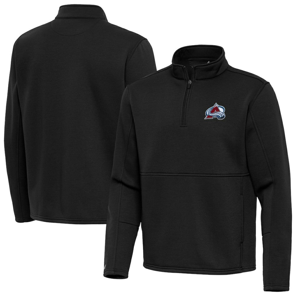 Colorado Avalanche Antigua Twist Quarter-Zip Pullover Jacket