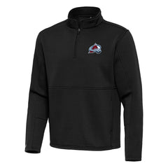 Colorado Avalanche Antigua Twist Quarter-Zip Pullover Jacket