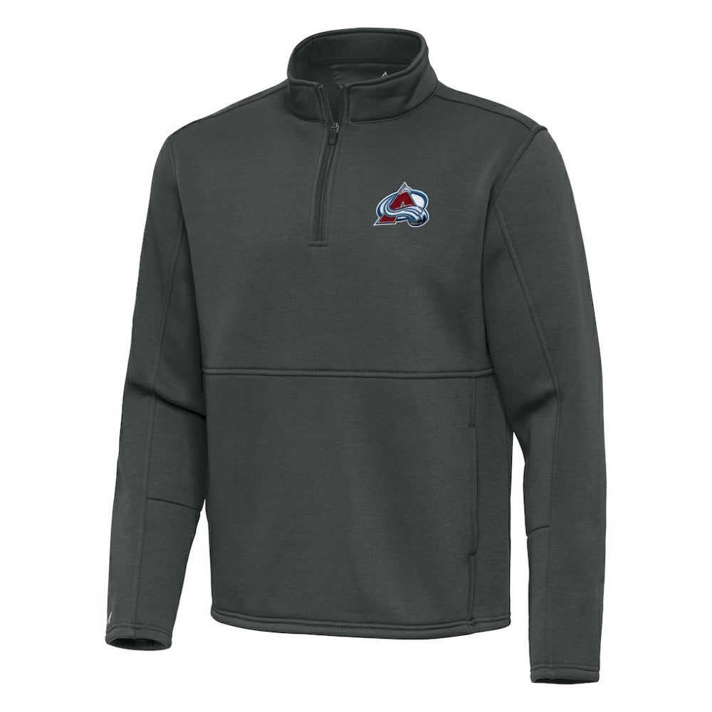 Colorado Avalanche Antigua Twist Quarter-Zip Pullover Jacket
