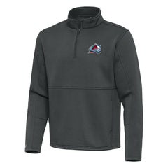 Colorado Avalanche Antigua Twist Quarter-Zip Pullover Jacket