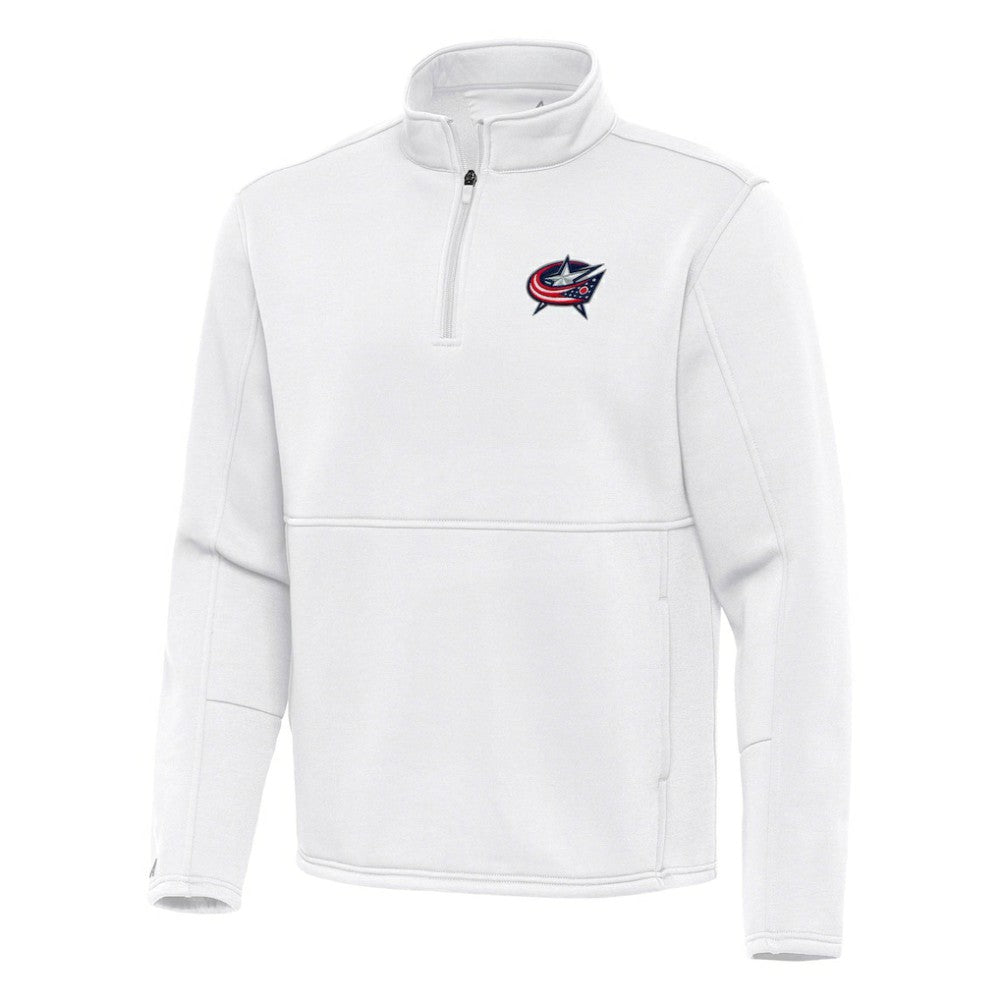 Columbus Blue Jackets Antigua Twist Quarter-Zip Pullover Jacket