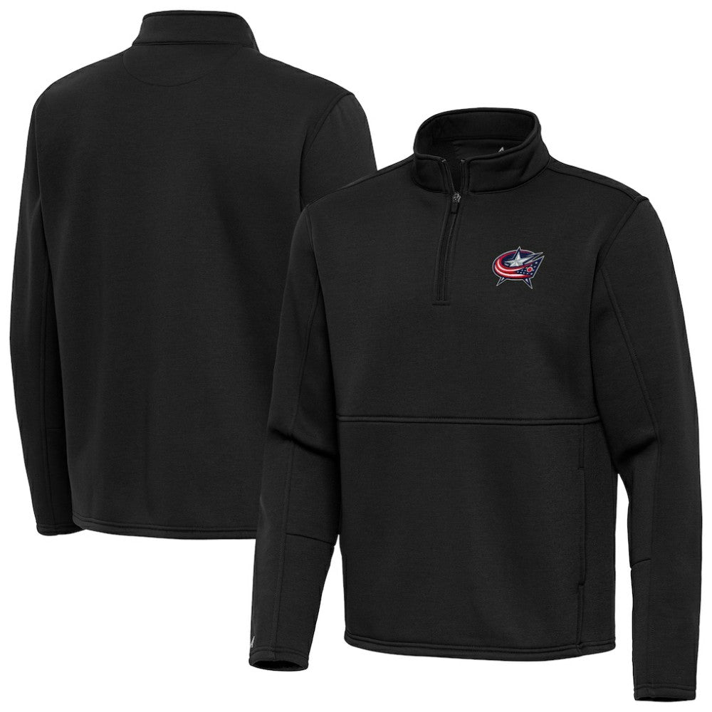 Columbus Blue Jackets Antigua Twist Quarter-Zip Pullover Jacket