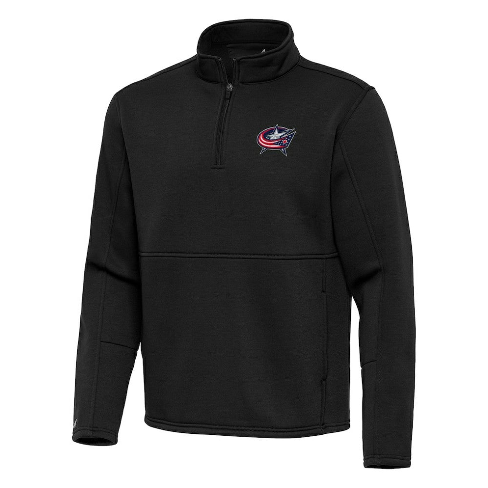 Columbus Blue Jackets Antigua Twist Quarter-Zip Pullover Jacket