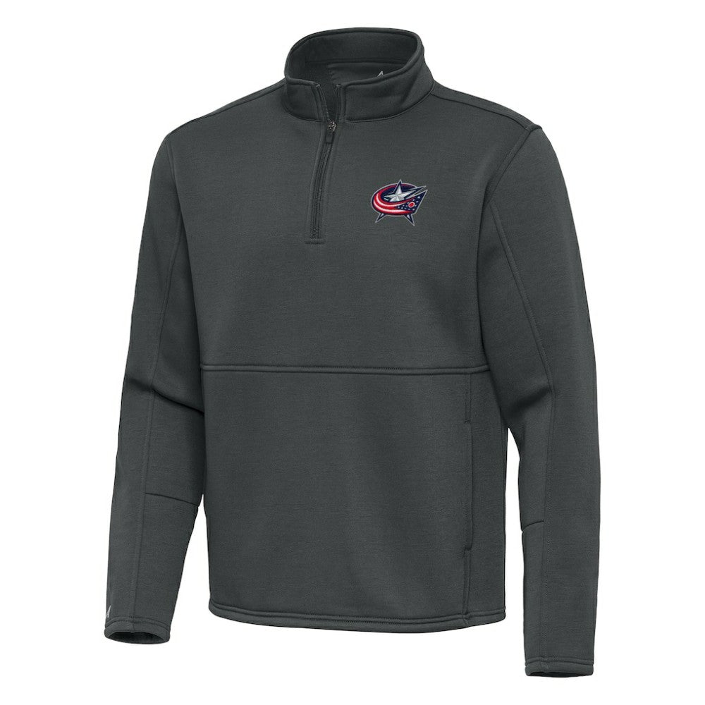 Columbus Blue Jackets Antigua Twist Quarter-Zip Pullover Jacket