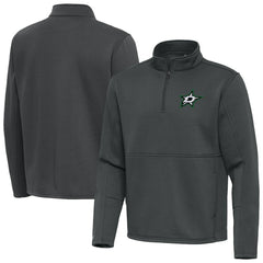 Dallas Stars Antigua Twist Quarter-Zip Pullover Jacket
