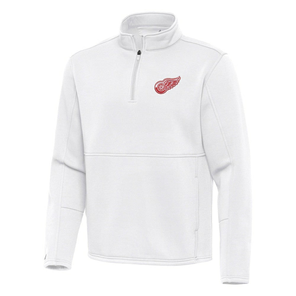 Detroit Red Wings Antigua Twist Quarter-Zip Pullover Jacket
