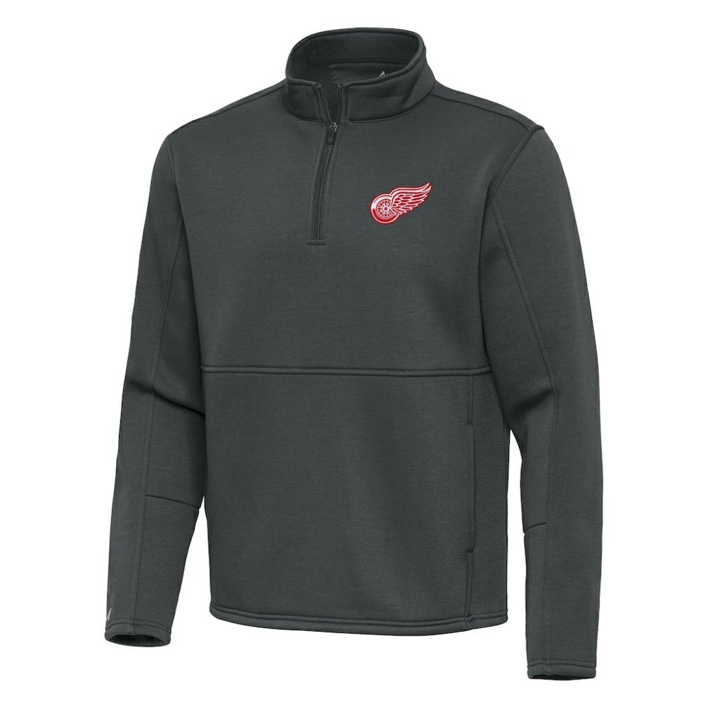 Detroit Red Wings Antigua Twist Quarter-Zip Pullover Jacket