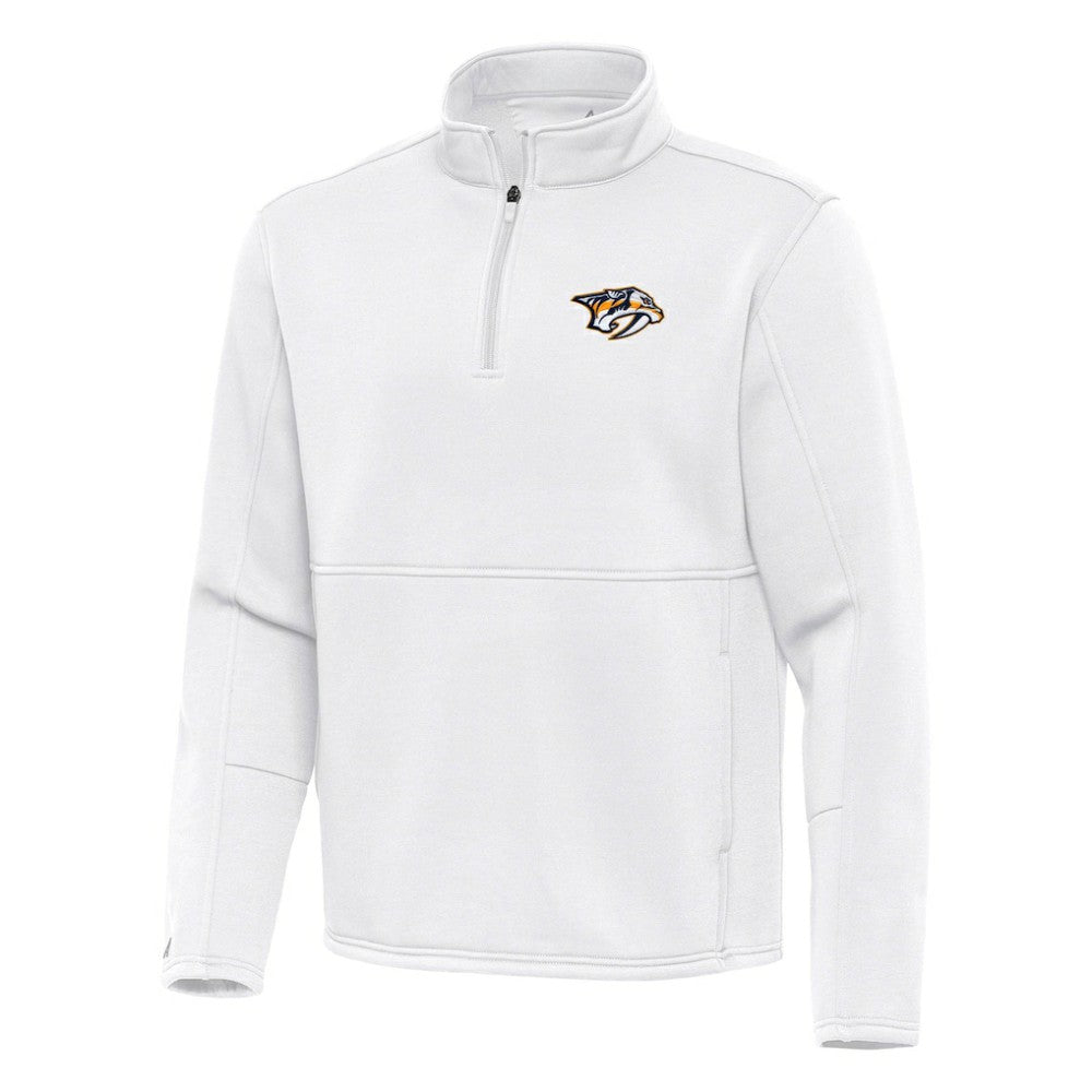 Nashville Predators Antigua Twist Quarter-Zip Pullover Jacket