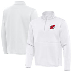 New Jersey Devils Antigua Twist Quarter-Zip Pullover Jacket