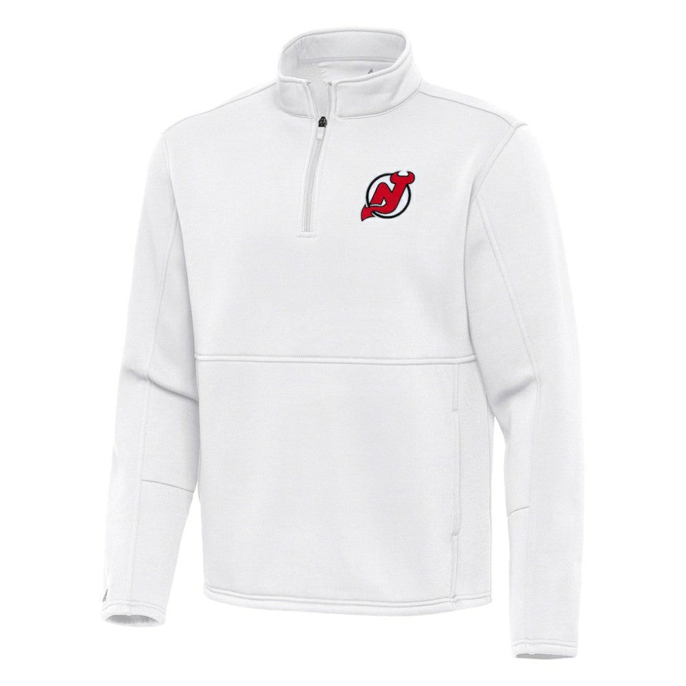 New Jersey Devils Antigua Twist Quarter-Zip Pullover Jacket