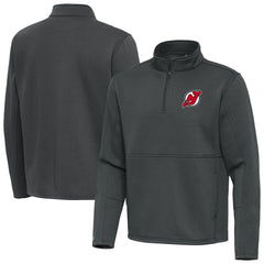 New Jersey Devils Antigua Twist Quarter-Zip Pullover Jacket