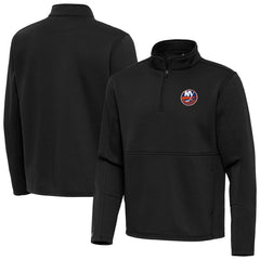 New York Islanders Antigua Twist Quarter-Zip Pullover Jacket