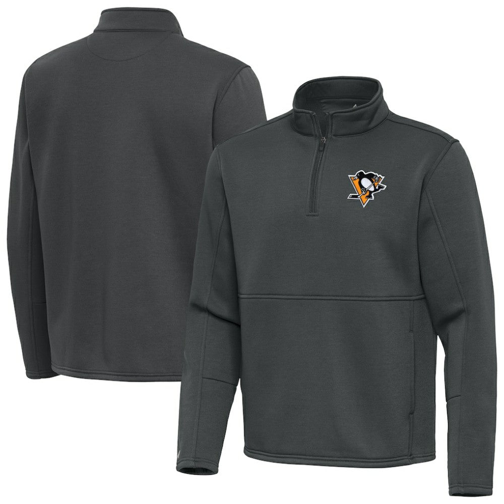 Pittsburgh Penguins Antigua Twist Quarter-Zip Pullover Jacket