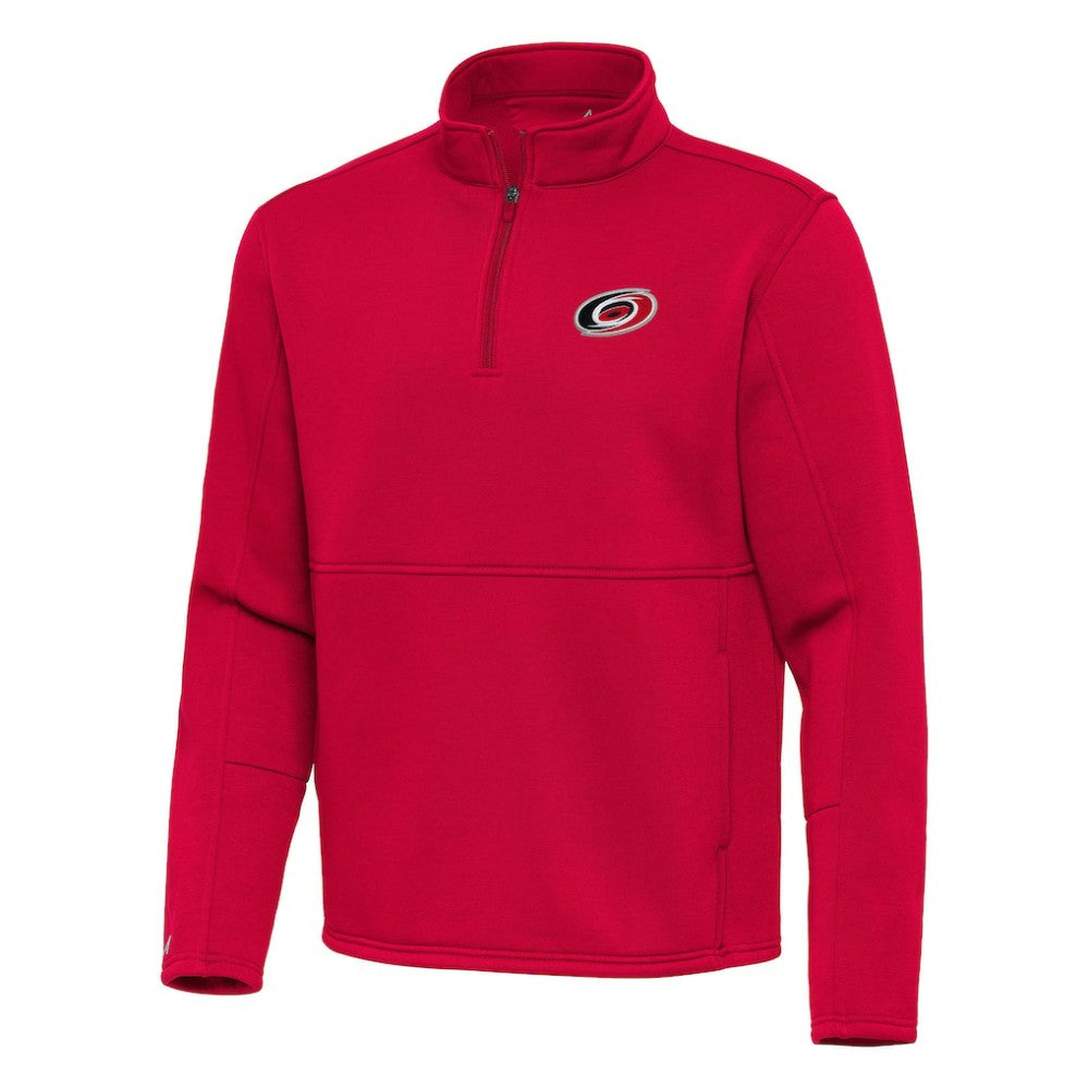 Carolina Hurricanes Antigua Twist Quarter-Zip Pullover Jacket