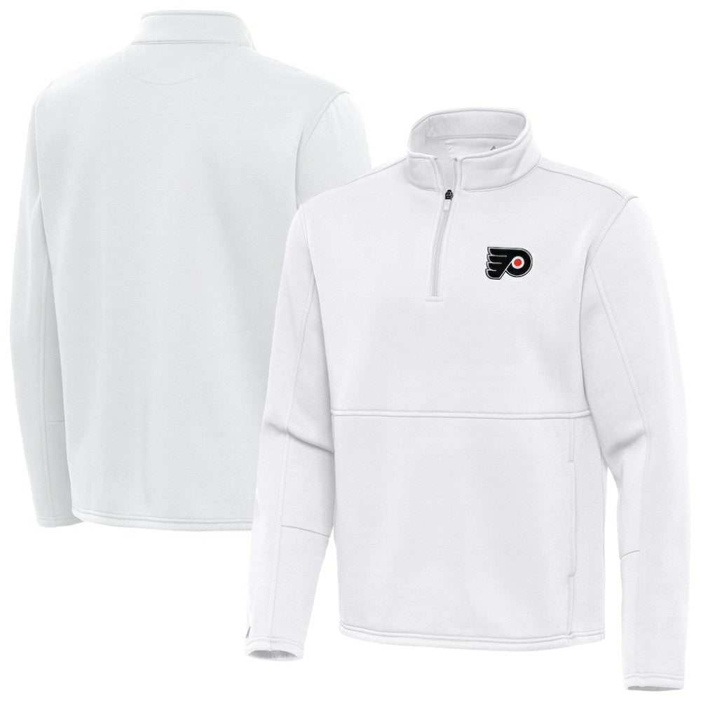 Philadelphia Flyers Antigua Twist Quarter-Zip Pullover Jacket