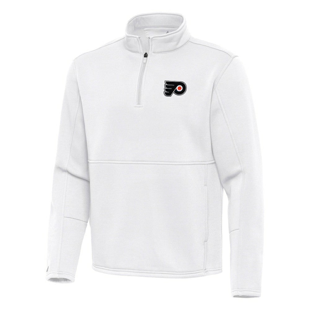 Philadelphia Flyers Antigua Twist Quarter-Zip Pullover Jacket
