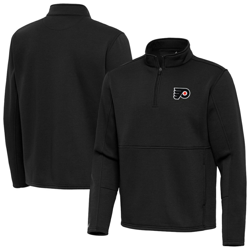 Philadelphia Flyers Antigua Twist Quarter-Zip Pullover Jacket