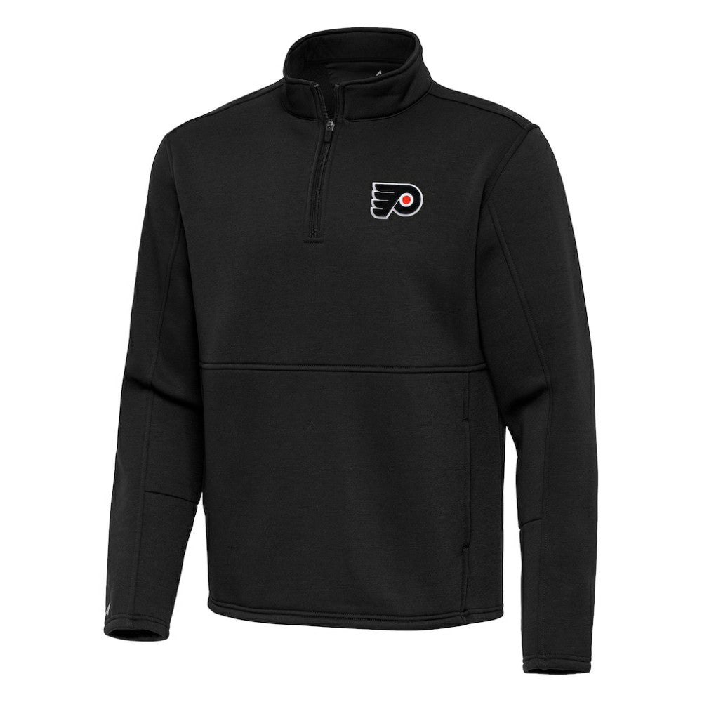 Philadelphia Flyers Antigua Twist Quarter-Zip Pullover Jacket