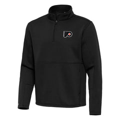 Philadelphia Flyers Antigua Twist Quarter-Zip Pullover Jacket