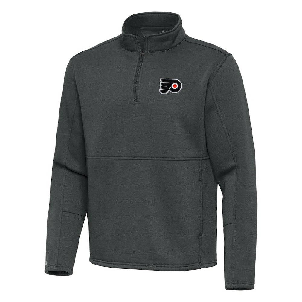 Philadelphia Flyers Antigua Twist Quarter-Zip Pullover Jacket