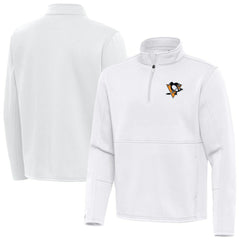 Pittsburgh Penguins Antigua Twist Quarter-Zip Pullover Jacket