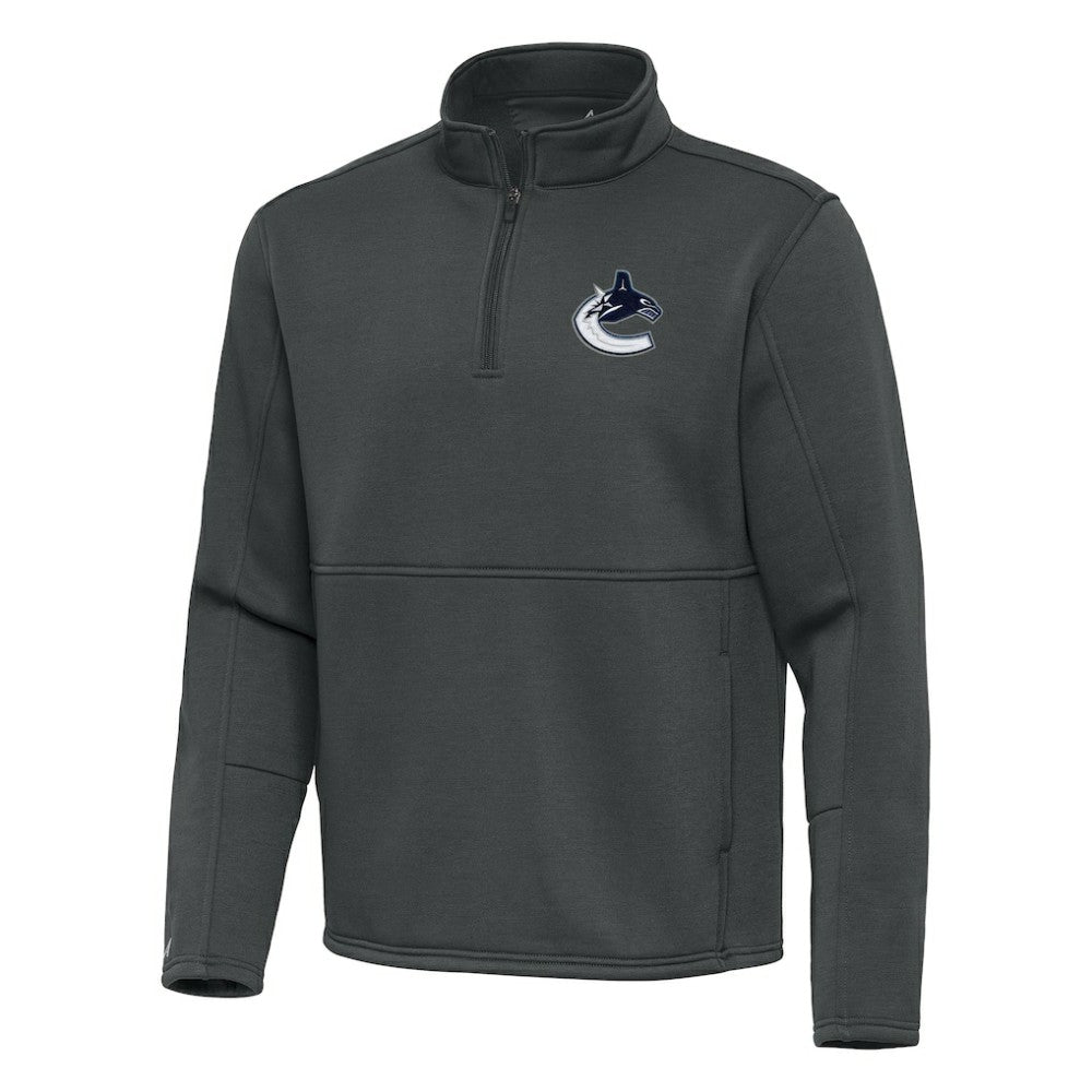 Vancouver Canucks Antigua Twist Quarter-Zip Pullover Jacket