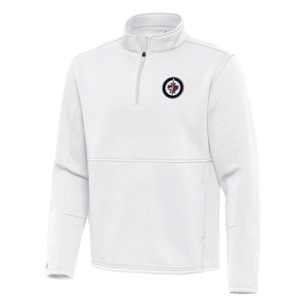 Winnipeg Jets Antigua Twist Quarter-Zip Pullover Jacket
