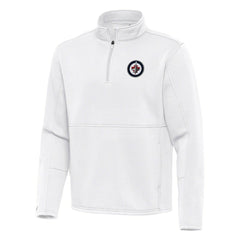 Winnipeg Jets Antigua Twist Quarter-Zip Pullover Jacket