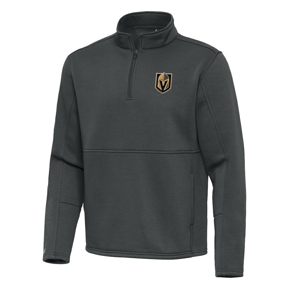 Vegas Golden Knights Antigua Twist Quarter-Zip Pullover Jacket