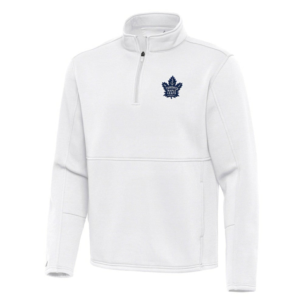 Toronto Maple Leafs Antigua Twist Quarter-Zip Pullover Jacket