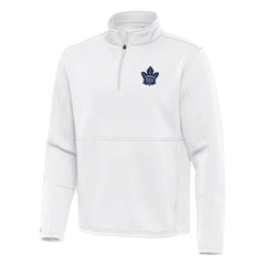 Toronto Maple Leafs Antigua Twist Quarter-Zip Pullover Jacket
