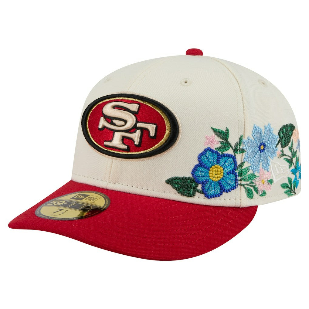 NFL San Francisco 49ers Tonal Floral 59FIFTY Fitted Hat