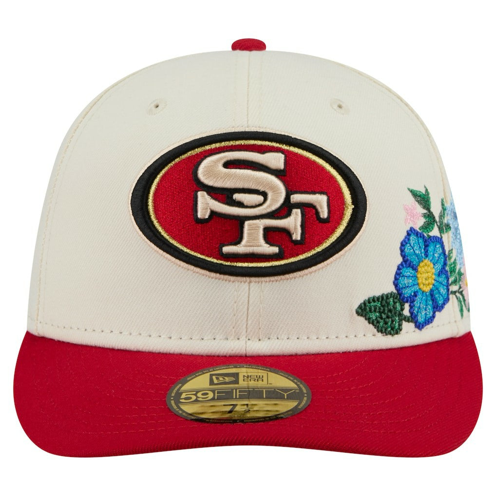 NFL San Francisco 49ers Tonal Floral 59FIFTY Fitted Hat