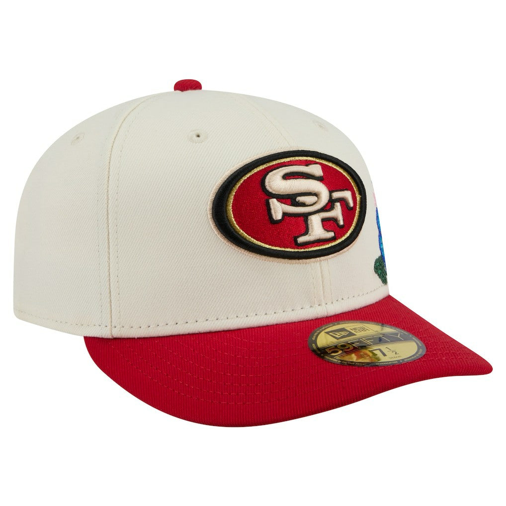 NFL San Francisco 49ers Tonal Floral 59FIFTY Fitted Hat