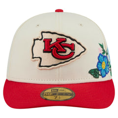 NFL Kansas City Chiefs Tonal Floral 59FIFTY Fitted Hat