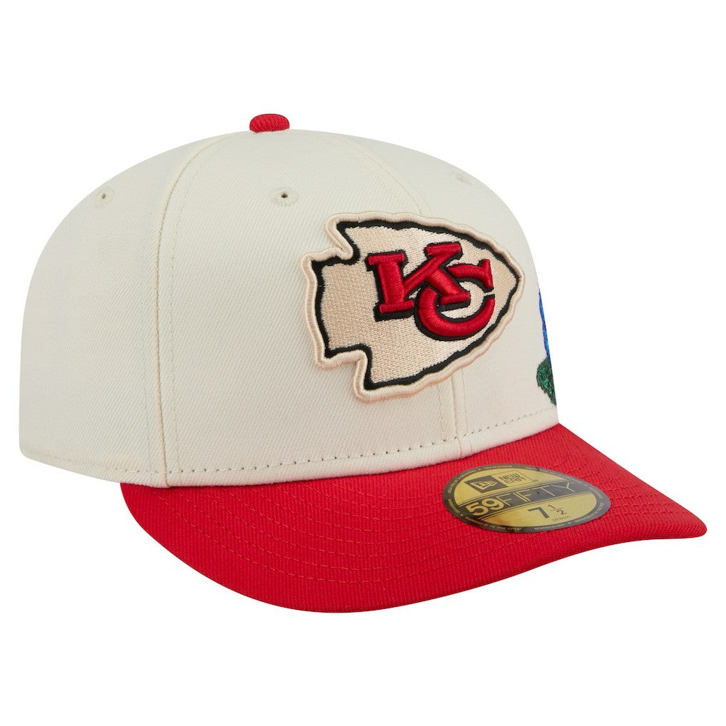 NFL Kansas City Chiefs Tonal Floral 59FIFTY Fitted Hat
