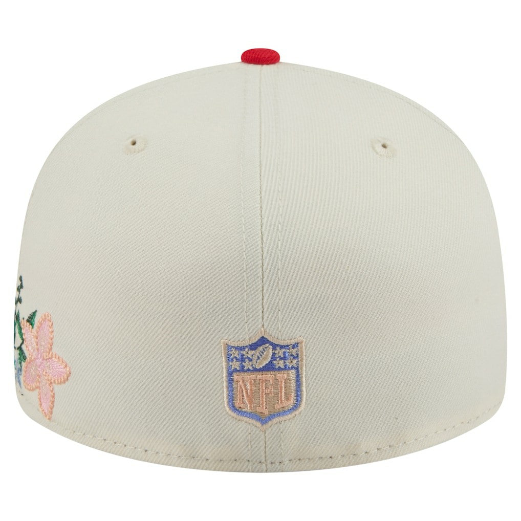 NFL Kansas City Chiefs Tonal Floral 59FIFTY Fitted Hat