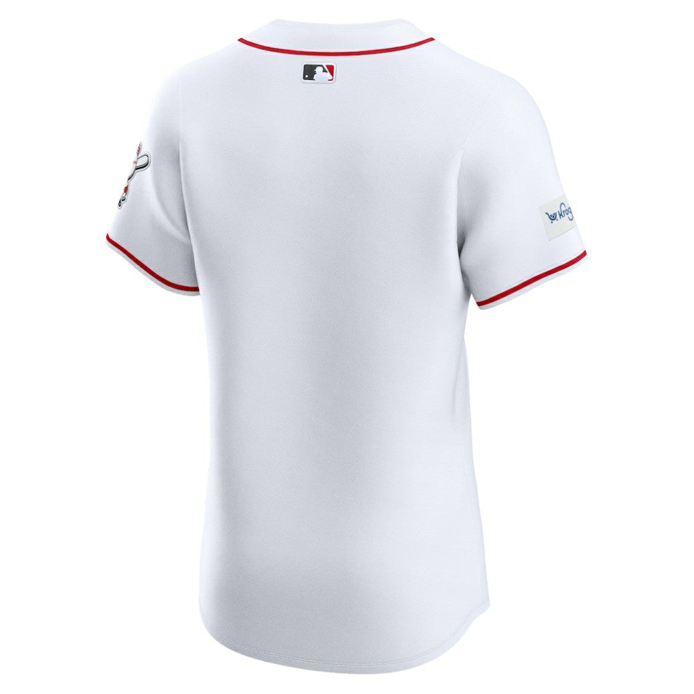 Cincinnati Reds Home Elite Jersey - White | Nike