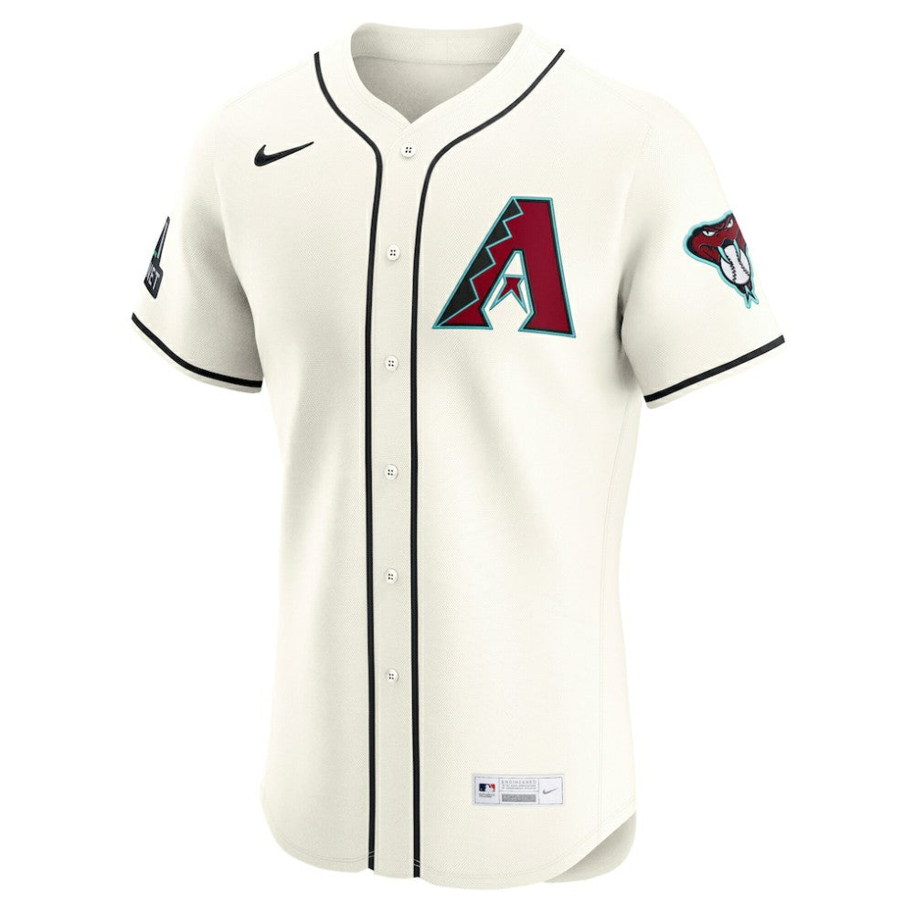Arizona Diamondbacks Home Elite Jersey - Cream | Nike