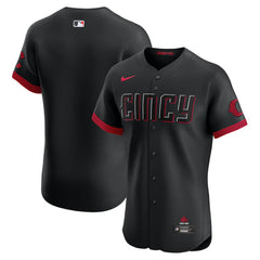 Cincinnati Reds City Connect  Elite Jersey - Black | Nike
