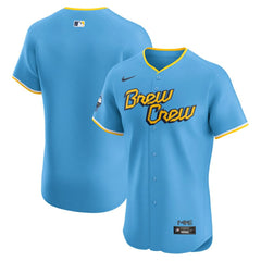 Milwaukee Brewers City Connect  Elite Jersey - Powder Blue | Nike