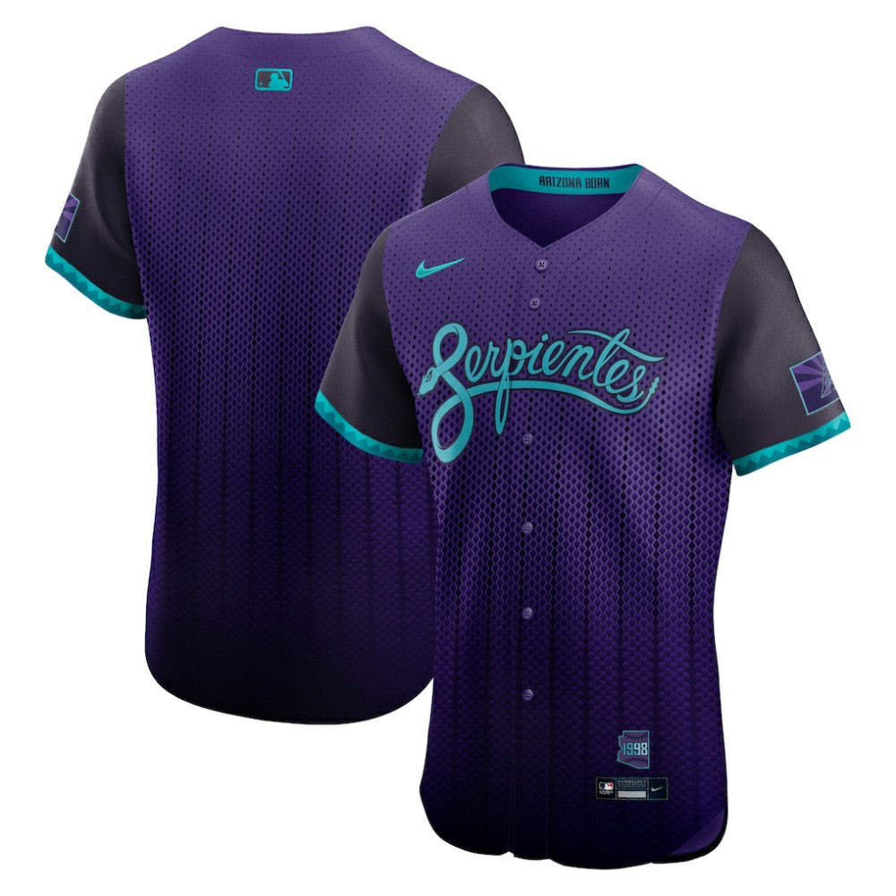 Arizona Diamondbacks 2025 City Connect Elite Jersey - Purple | Nike