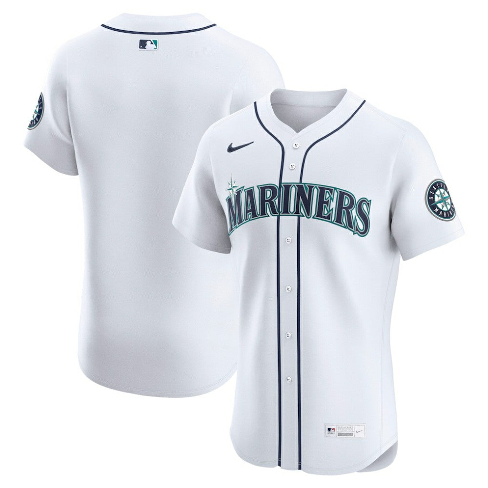 Seattle Mariners Home Elite Jersey - White | Nike