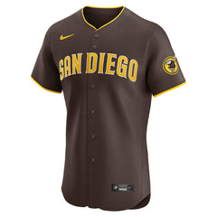San Diego Padres Alternate Elite Jersey - Brown | Nike